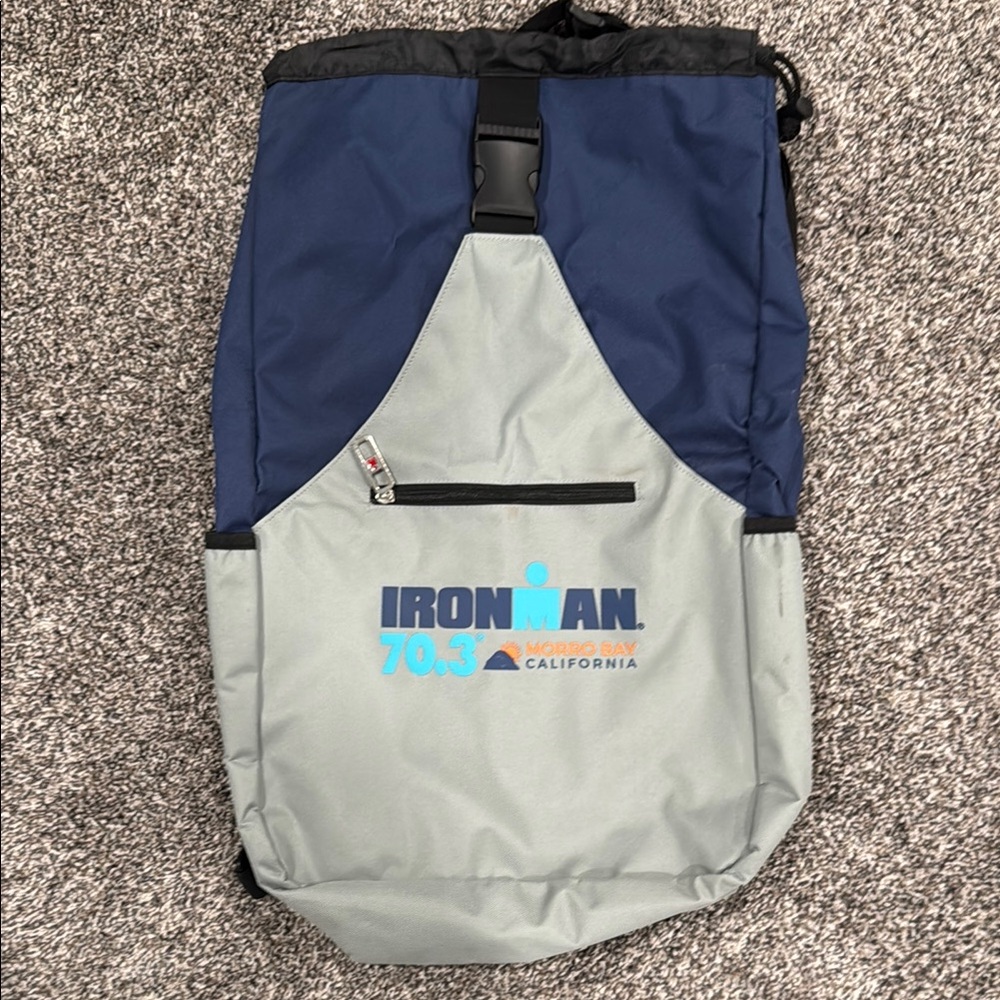 Iron Man Blue and Gray Backpack